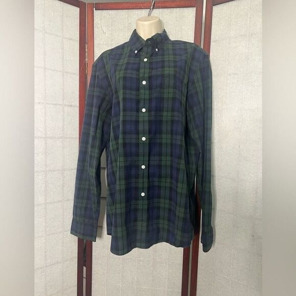 J.CREW SLIM SECRET WASH PLAID SIGNATURE BUTTON DOWN SHIRT‎ SIZE M - Picture 1 of 6